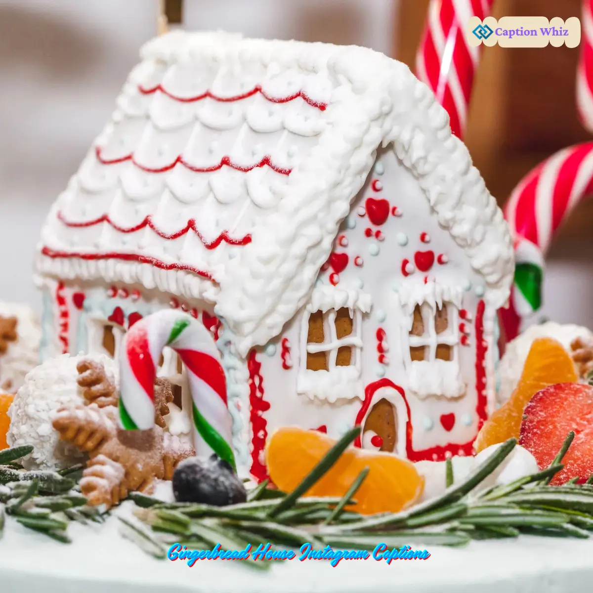 143+ Gingerbread House Instagram Captions for Festive Fun