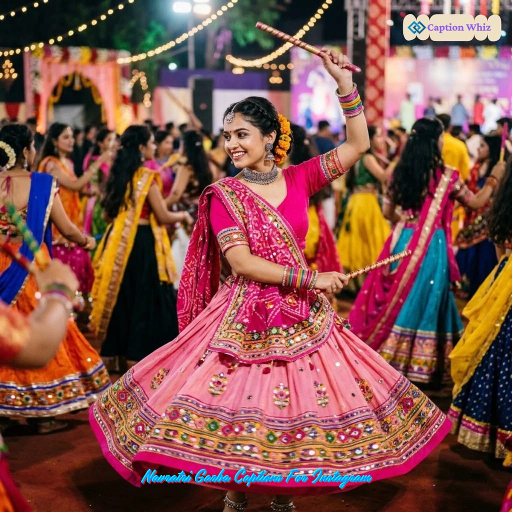 Navratri Garba Captions For Instagram