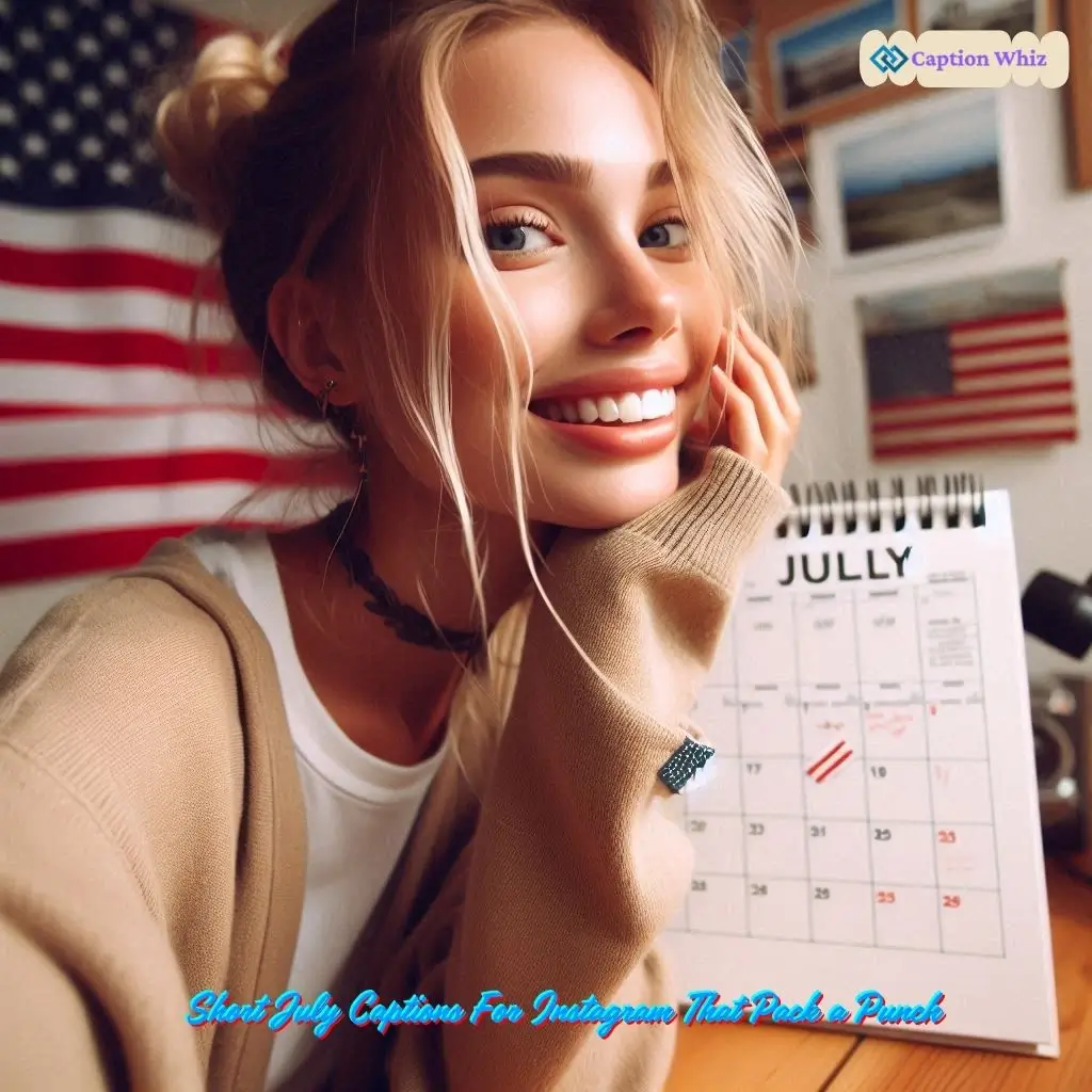 127+ Top July Captions For Instagram and Quotes That Spark Joy