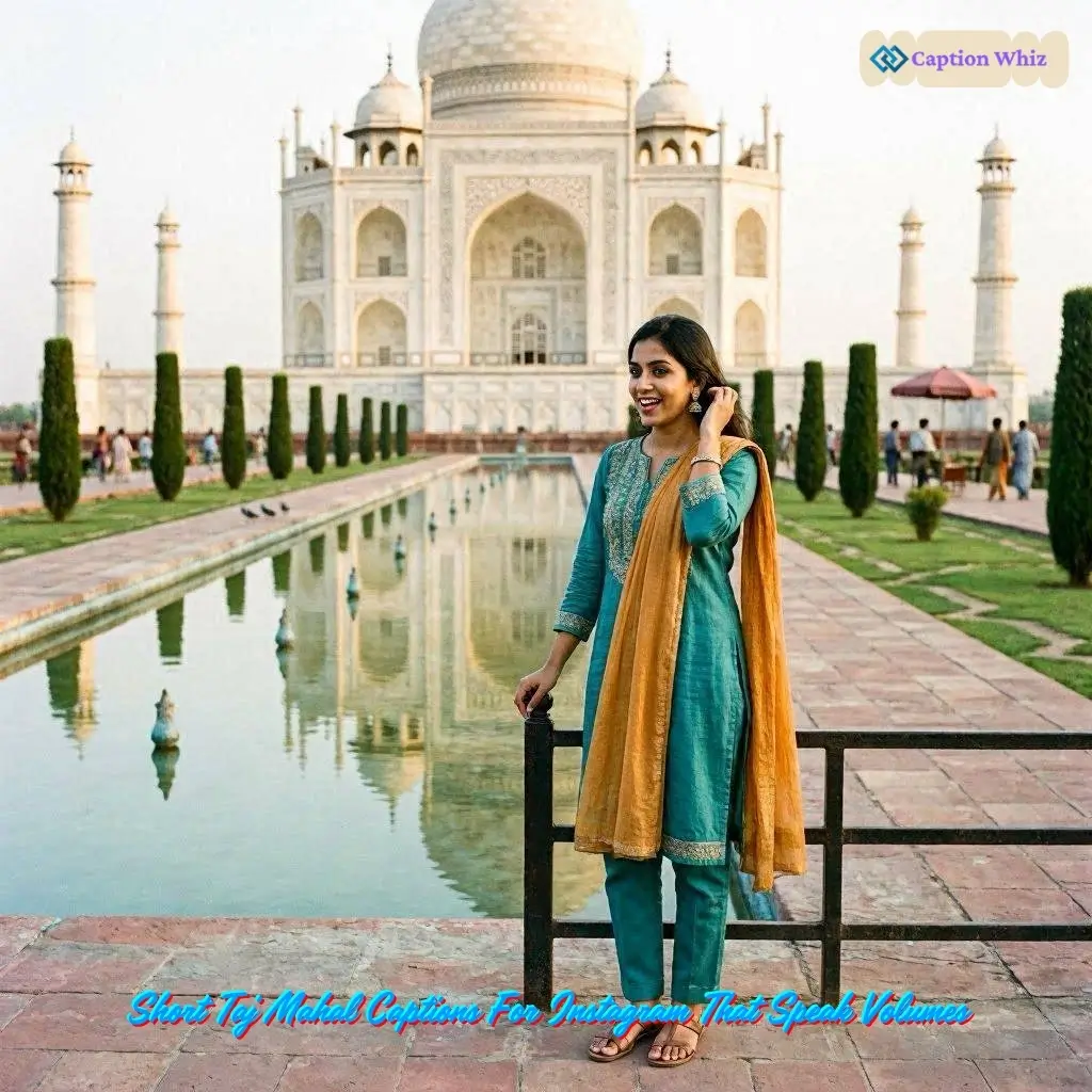 135+ Top Taj Mahal Captions For Instagram to Capture the Beauty of Love