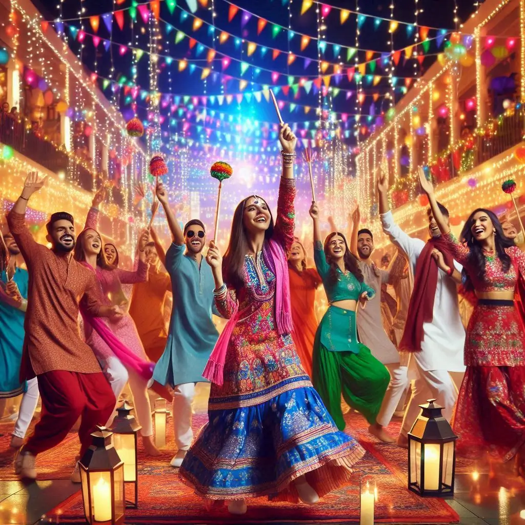 Unique Dandiya Captions With Quotes That Inspire