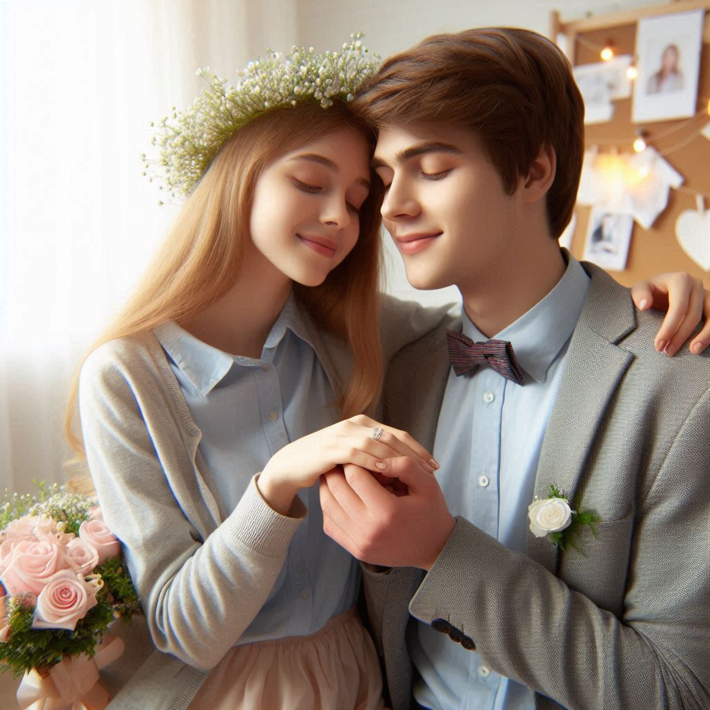 Unique Proposal Captions for Couples