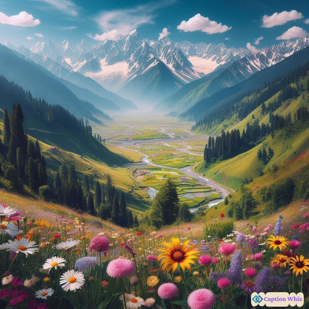 Vibrant Kashmir Instagram Captions That Speak to Your Wanderlust