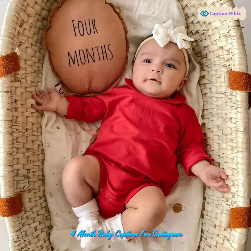 123+ 4 Month Baby Captions For Instagram to Cherish Moments