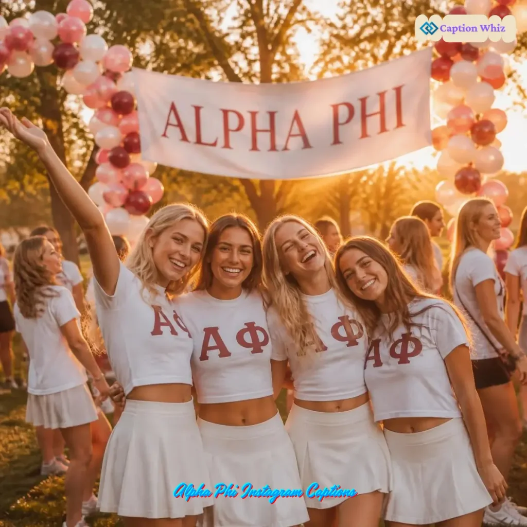 Alpha Phi Instagram Captions