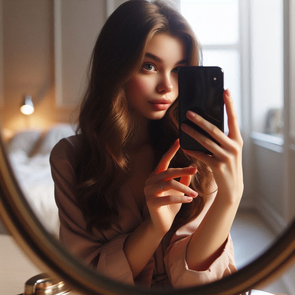 200+ Mirror Selfie Captions For Instagram For Girl to Shine 2 Cute Mirror Selfie Captions for Instagram