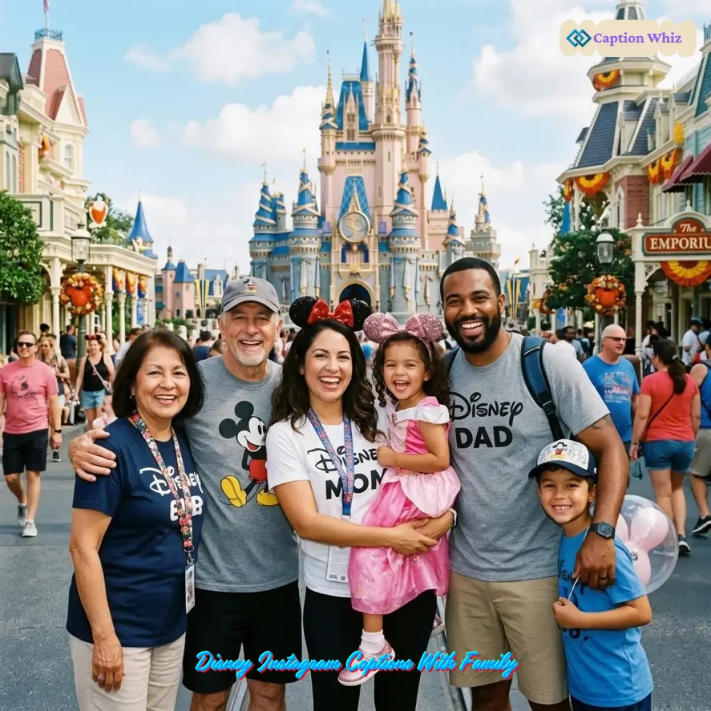 125+ Disney Instagram Captions With Family for Magical Moments