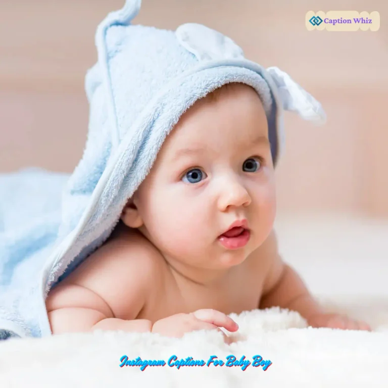 157+ Instagram Captions For Baby Boy to Cherish Every Moment