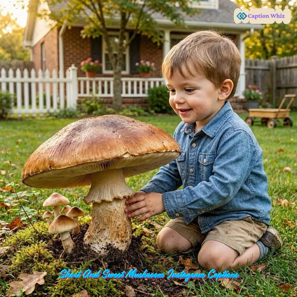 149+ Top Mushroom Captions For Instagram That Are Fun and Whimsical
