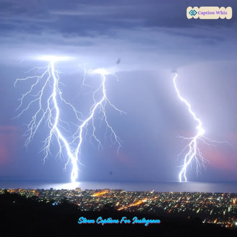 Storm Captions For Instagram