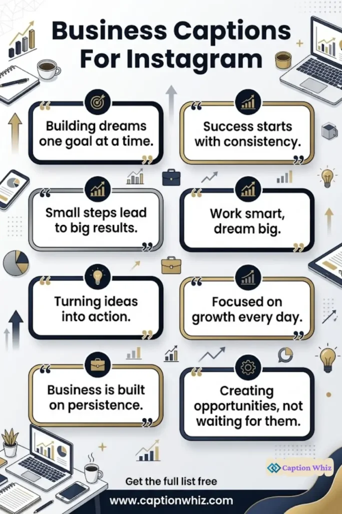 135+ Best Business Captions For Instagram That Inspire Engagement and Growth
