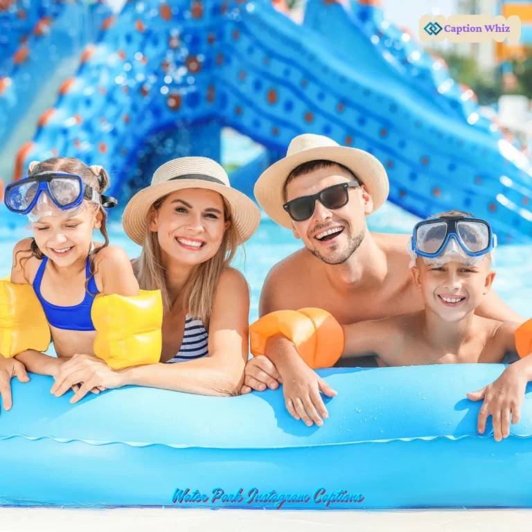 Water Park Instagram Captions