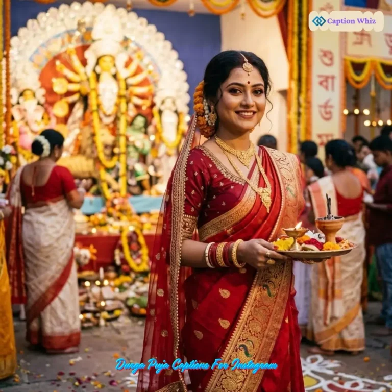 Durga Puja Captions For Instagram