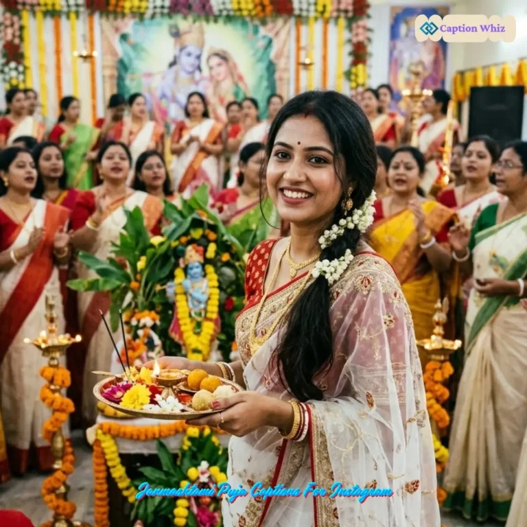 Janmashtami Puja Captions For Instagram