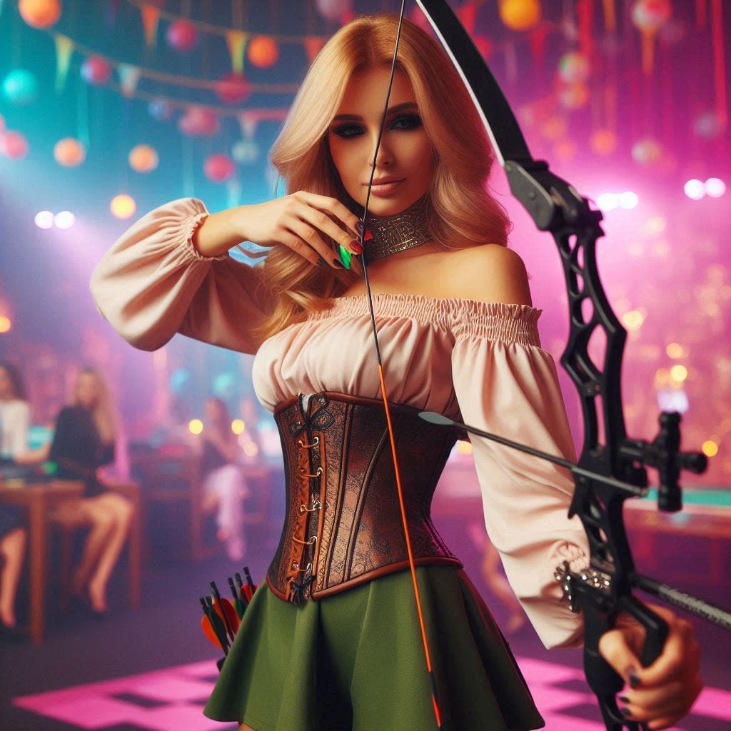 Playful Captions For Instagram Featuring Archery Moments