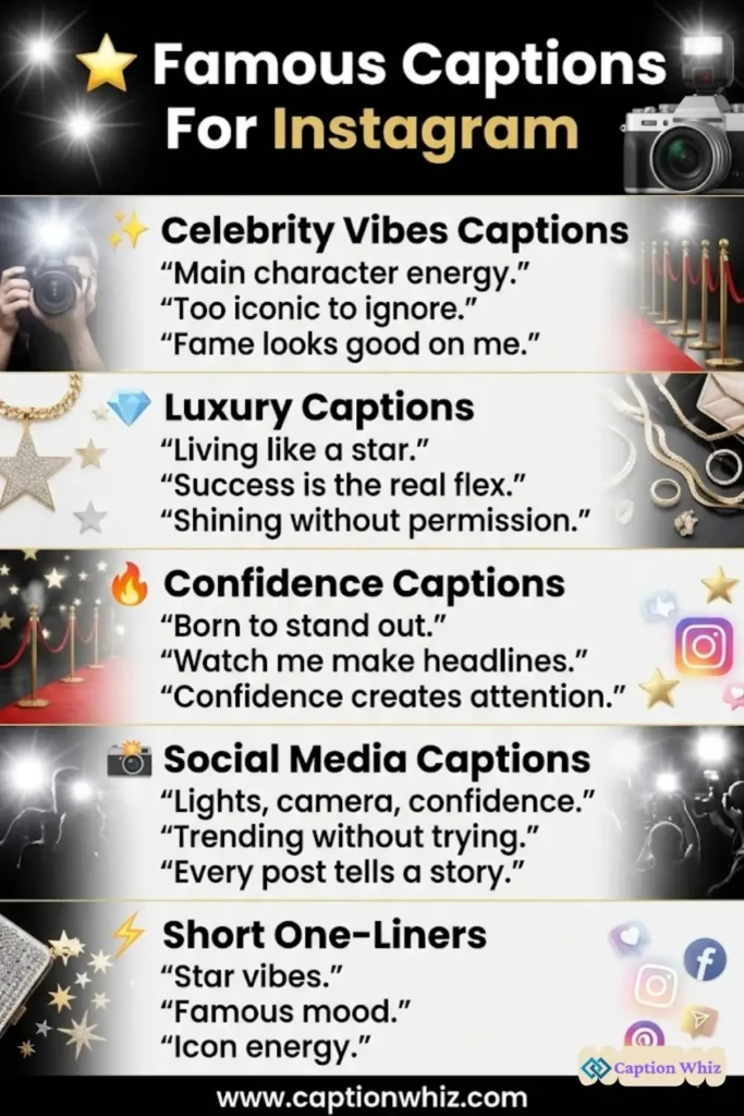 139+ Top Famous Captions For Instagram and Quotes That Will Spark Joy and Creativity