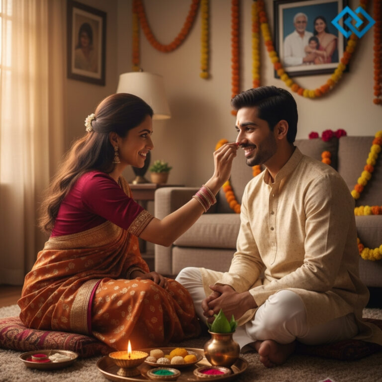 Bhai Dooj Puja Captions for Instagram