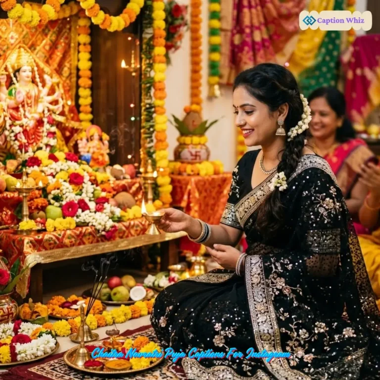 Chaitra Navratri Puja Captions For Instagram