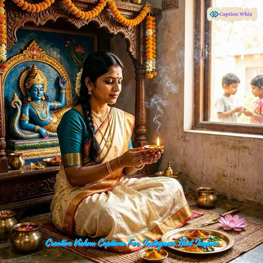 149+ Best Vishnu Puja Captions For Instagram That Celebrate Devotion and Faith in 2026