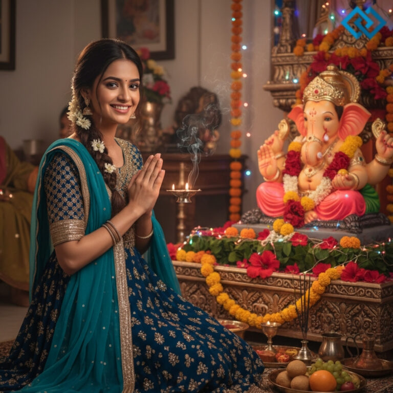 149+ Top Ganesh Puja Captions For Instagram to Celebrate with Joy and Devotion