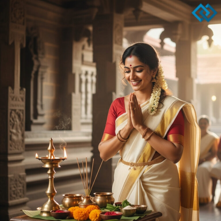 Guruvayur Temple Puja Captions for Instagram