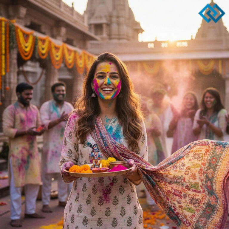 Holi Puja Captions for Instagram