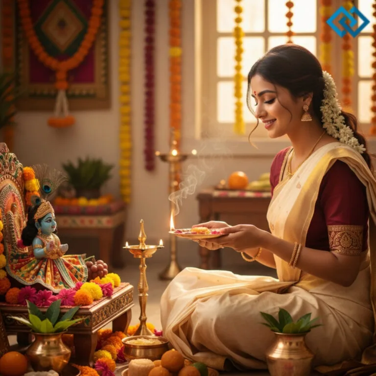 127+ Top Krishna Puja Captions For Instagram That Celebrate Joy and Devotion