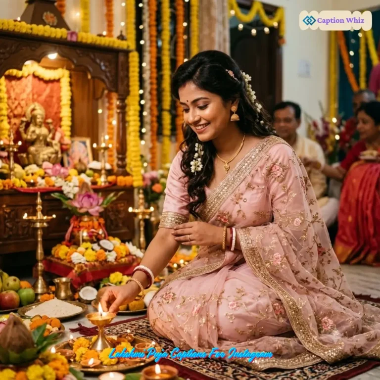 Lakshmi Puja Captions For Instagram