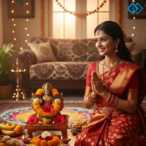 185+ Top Lakshmi Puja Captions For Instagram to Celebrate Abundance and Joy