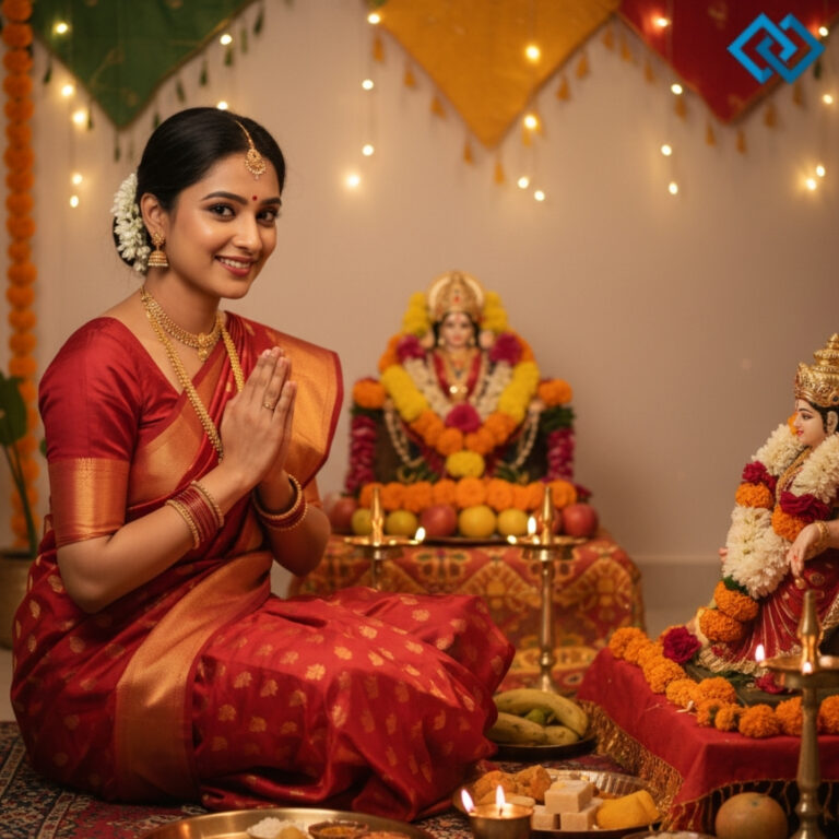 200+ Mahalaxmi Puja Captions for Instagram to Celebrate Prosperity and Joy zz