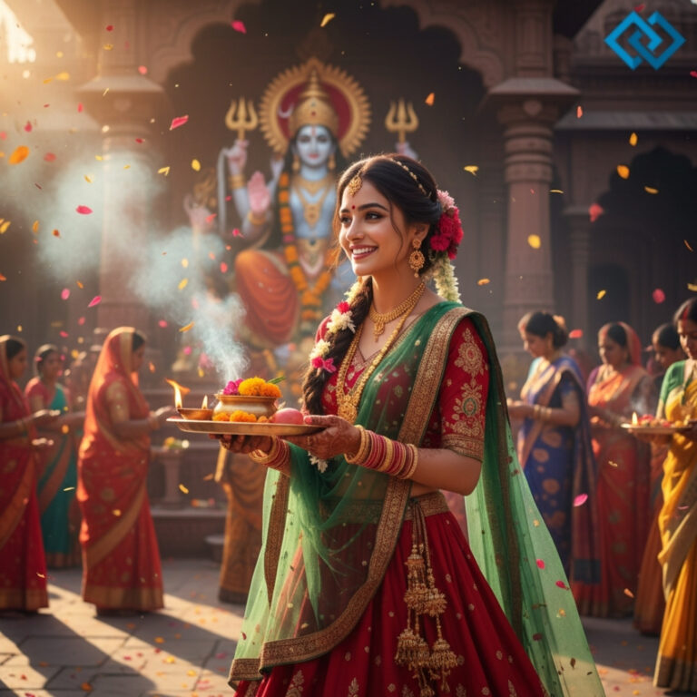 Teej Puja Captions for Instagram