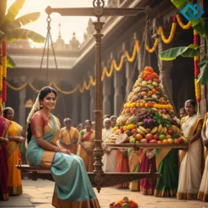 200+ Tulabharam Puja Captions for Instagram to Celebrate Tradition and Devotion