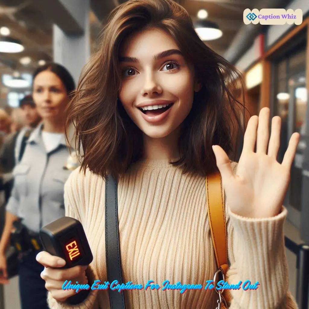 189+ Best Exit Captions For Instagram That Will Make Your Followers Smile