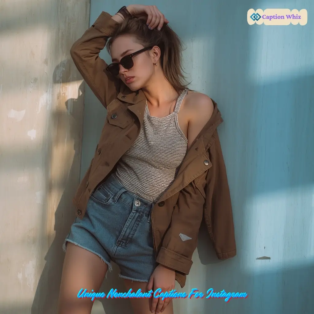 195+ Top Nonchalant Captions For Instagram That Add Chill Vibes to Your Feed