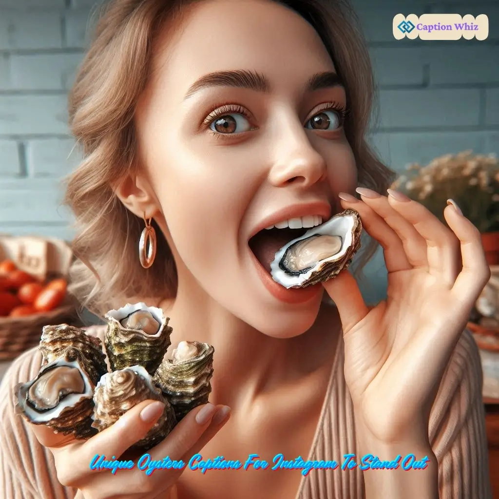 167+ Top Oysters Captions For Instagram That Celebrate Your Love for Seafood Fun