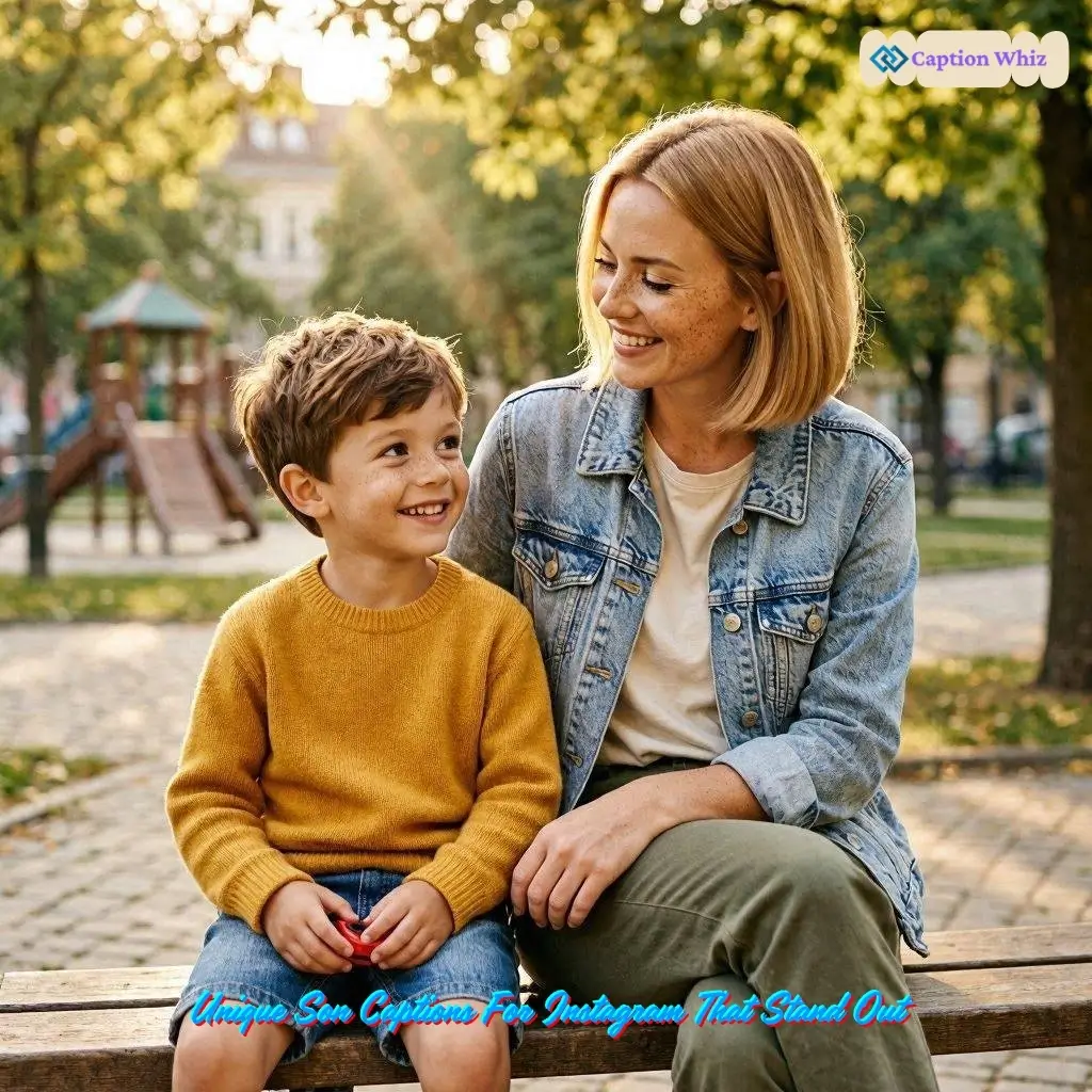 193+ Best Son Captions For Instagram That Celebrate Your Little Superstar Moments