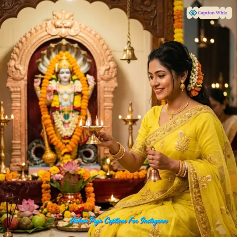Vishnu Puja Captions For Instagram