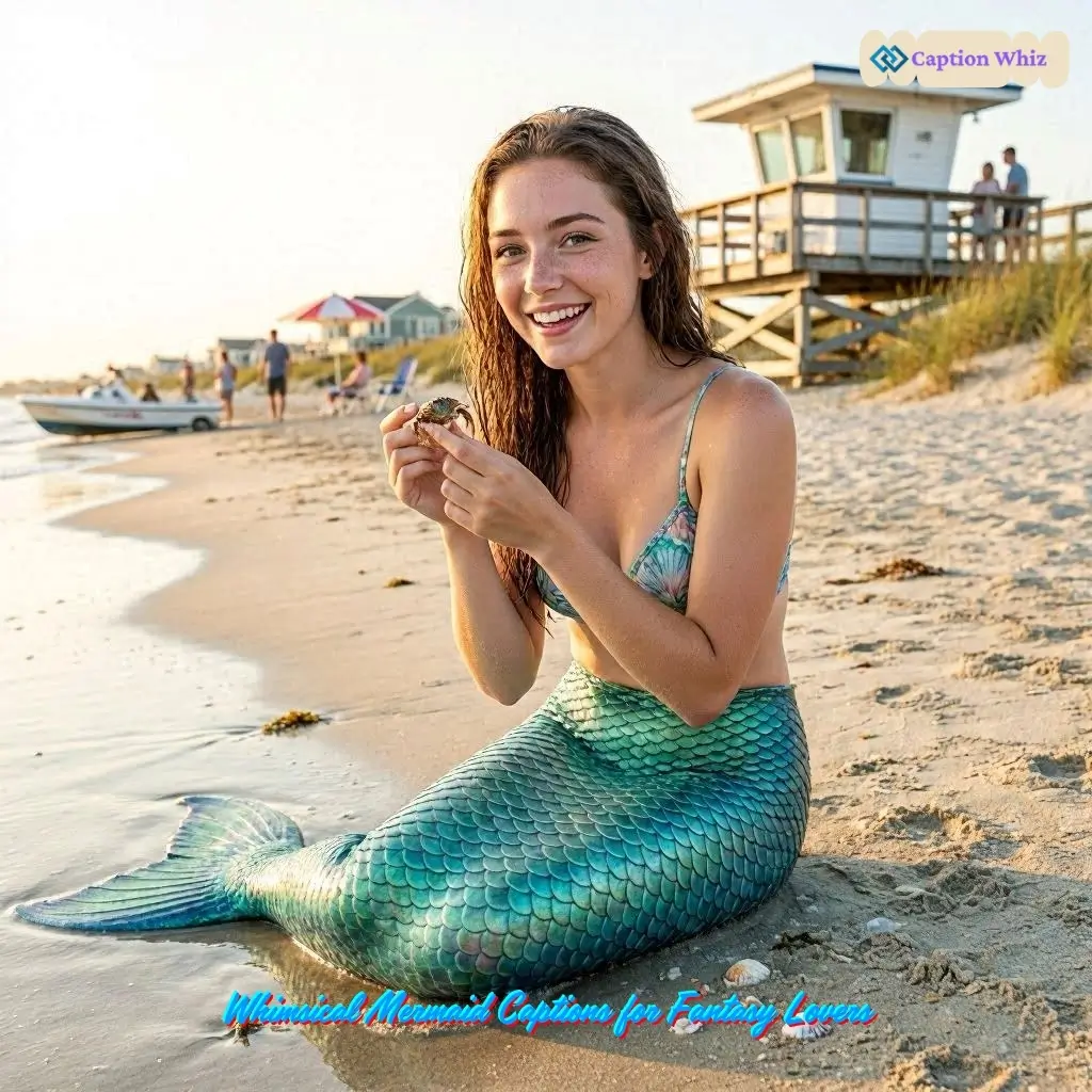 149+ Best Mermaid Captions For Instagram to Make a Splash