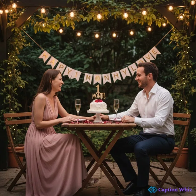 Celebrate Love with 123+ Charming 1 Month Anniversary Captions For Instagram and Quotes