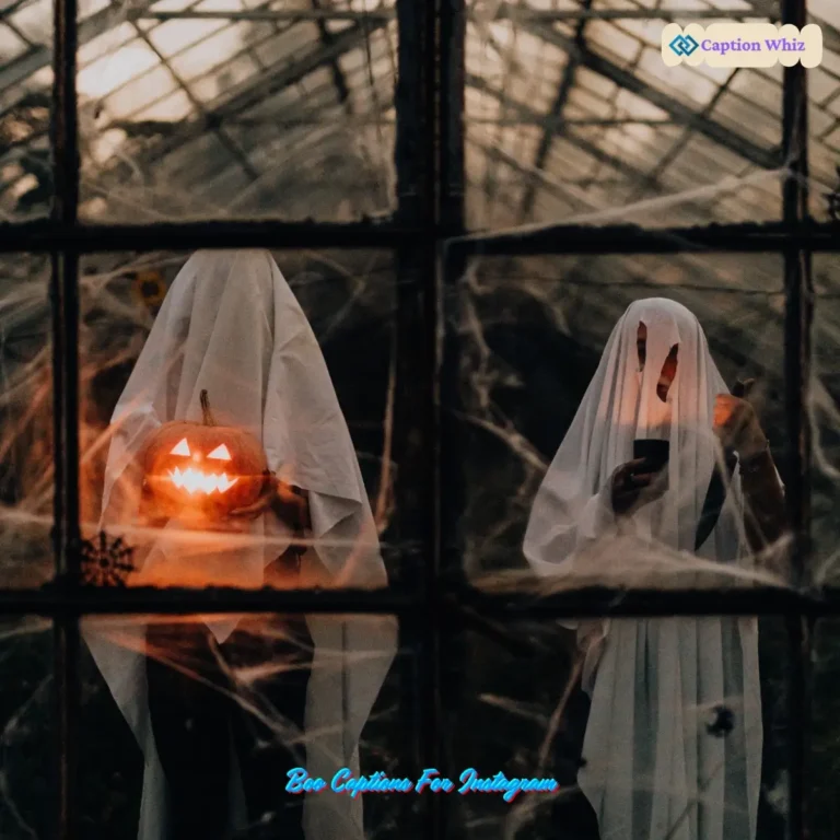 195+ Top Boo Captions For Instagram That Will Make Your Followers Scream with Delight