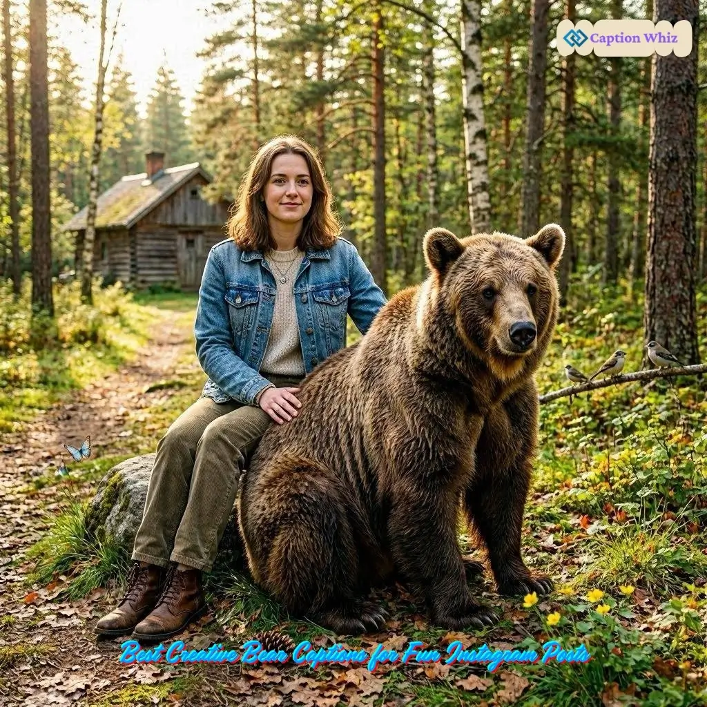 129+ Top Bear Captions For Instagram That Will Make You Roar With Laughter