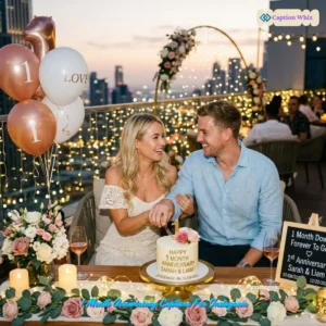 Celebrate Love with 123+ Charming 1 Month Anniversary Captions For Instagram and Quotes