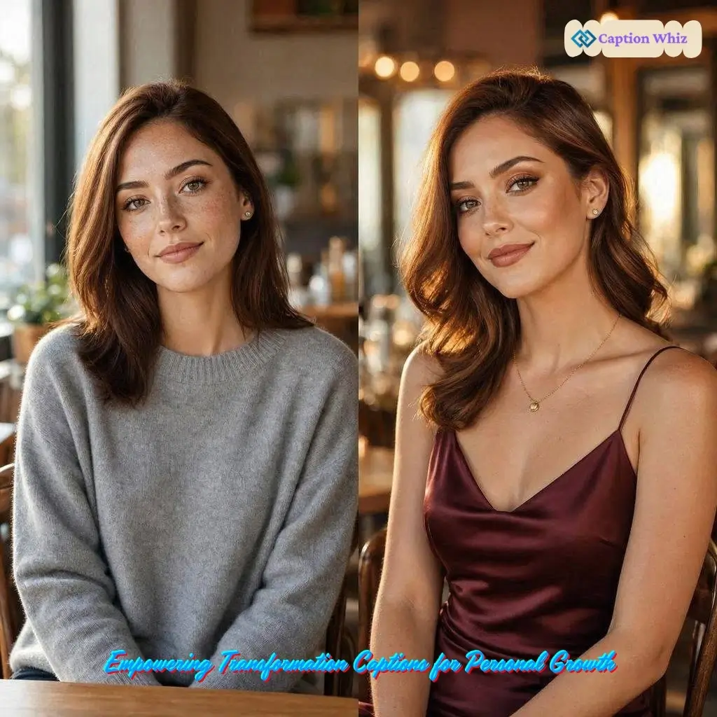 163+ Best Transformation Captions For Instagram to Inspire Change
