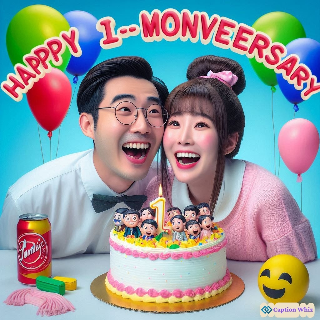 Fun 1 Month Anniversary Captions For Instagram