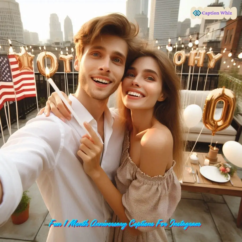 Celebrate Love with 123+ Charming 1 Month Anniversary Captions For Instagram and Quotes