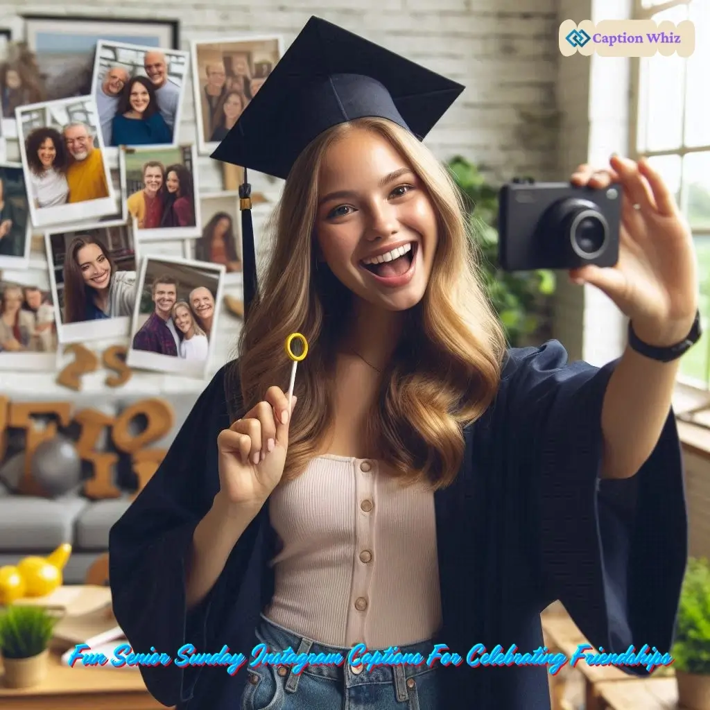 149+ Top Senior Sunday Captions For Instagram to Celebrate Your Graduation Journey