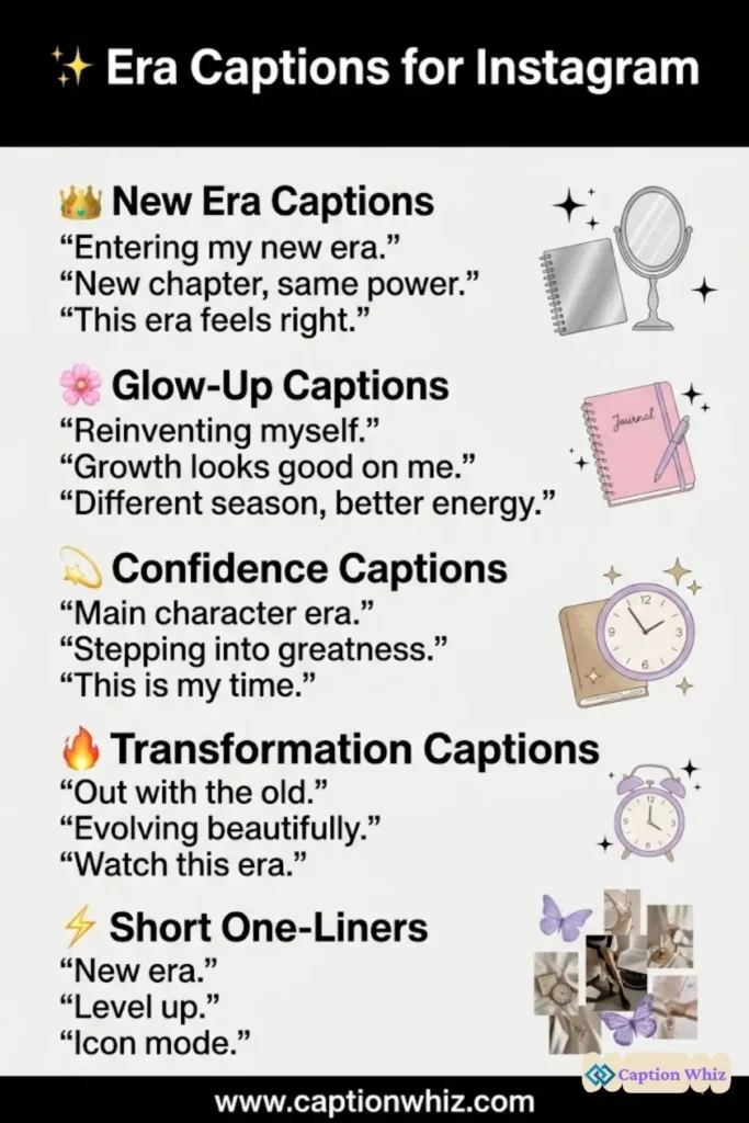 153+ Top Era Captions For Instagram That Bring Your Memories to Life