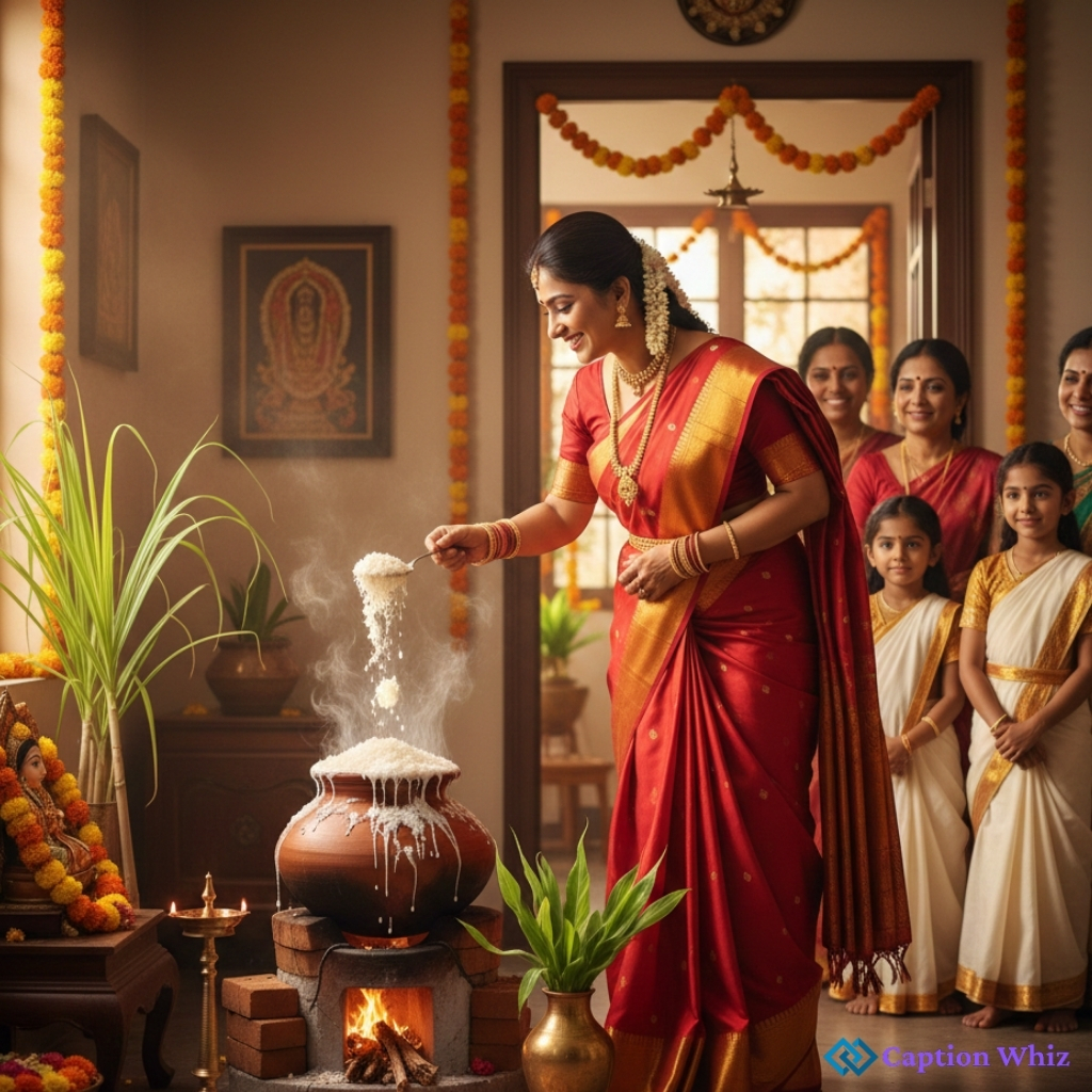 Pongal Puja Captions for Instagram