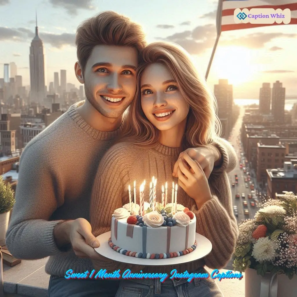 Celebrate Love with 123+ Charming 1 Month Anniversary Captions For Instagram and Quotes
