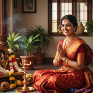Tamil Nadu Puja Captions for Instagram